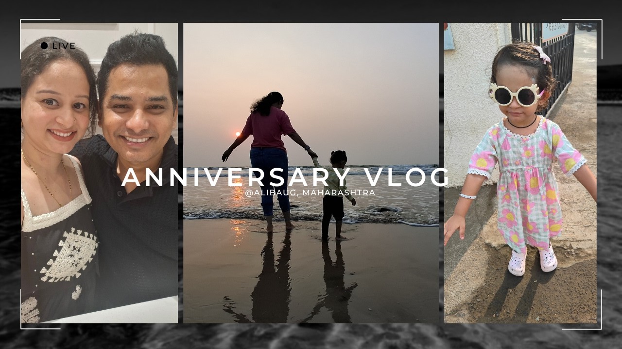 Alibaug Family Trip! 🏖️ 4th Wedding Anniversary| Fun Times |