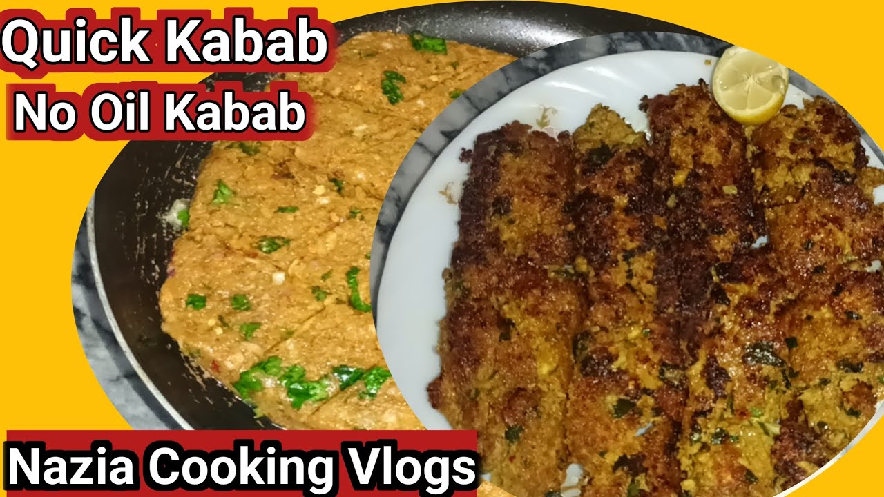 Chicken Keema Kabab Recipe 🌟 Jhat Pat Banne Wale Soft & Crispy Kabab 🌟 Nazia Cooking Vlogs