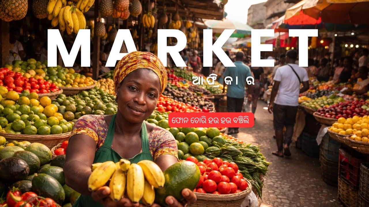 ଆଫ୍ରିକା ର  ମାର୍କେଟ | Market In Africa @Odiatravellerabhi 