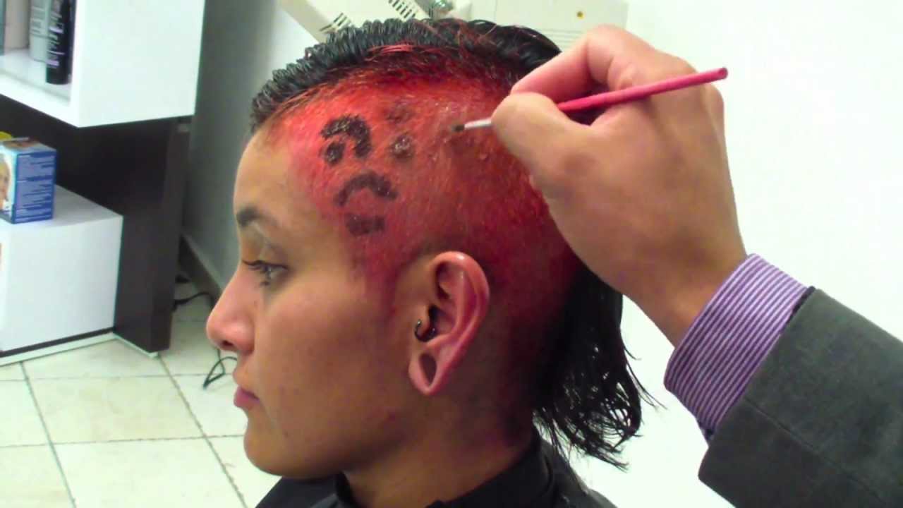 Diseño Animal Print en tu cabello