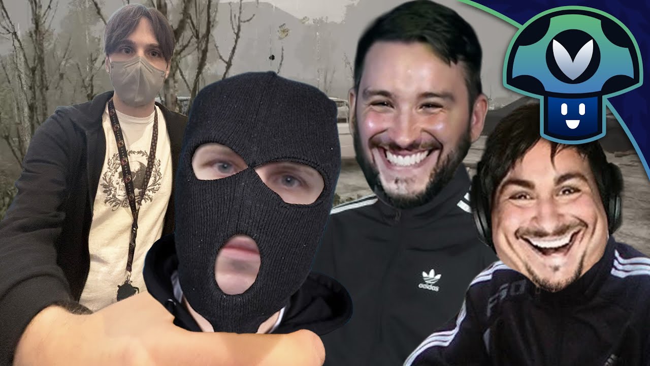 Vinny, Jerma, Pokelawls & Ster - Crime Simulator + Misery