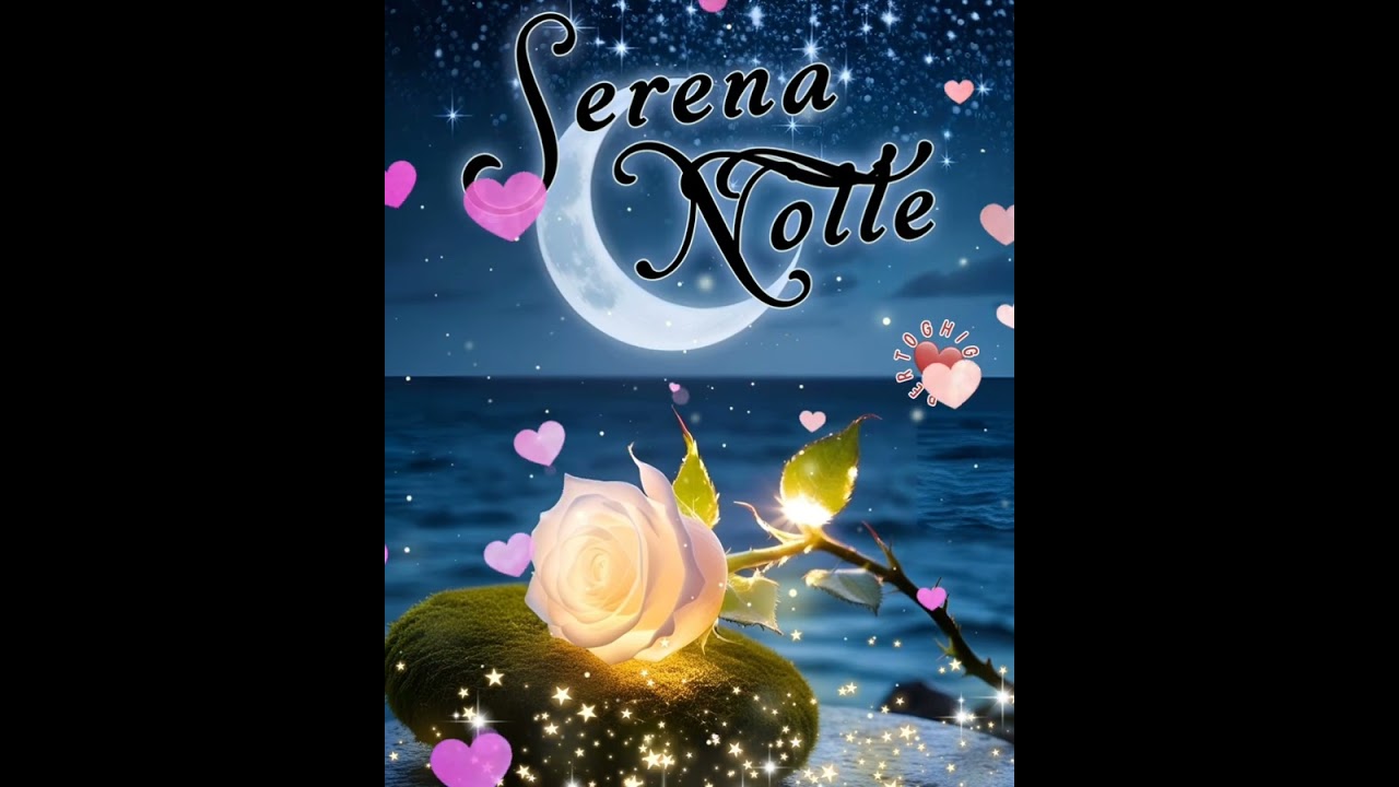 Serena Notte video con musica dolce #buonanotte #estate #mare #summer #sogni #toghigipaper