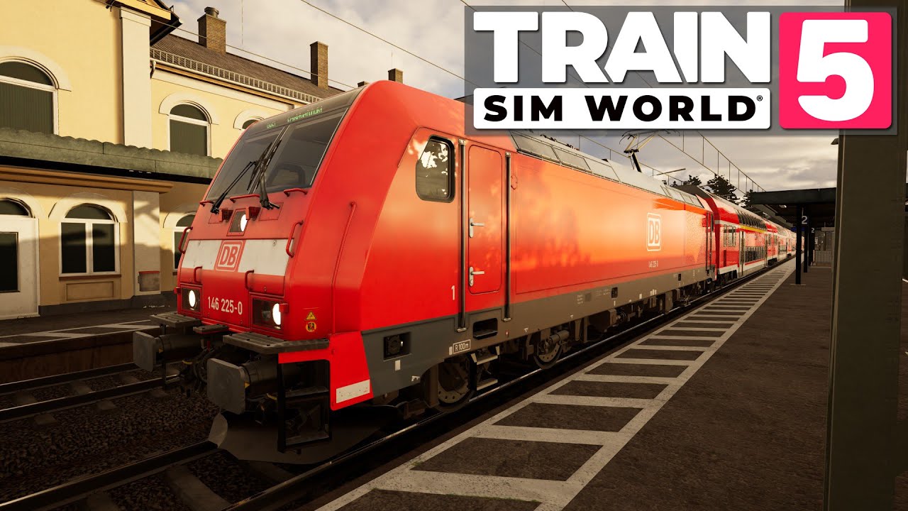 Train Sim World 5 BR 146.2 Bombardier Traxx AUFRÜSTEN und FAHREN | TSW5 Frankfurt Fulda Gameplay