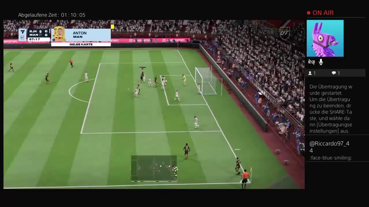PS4-Live-Übertragung von weinand86