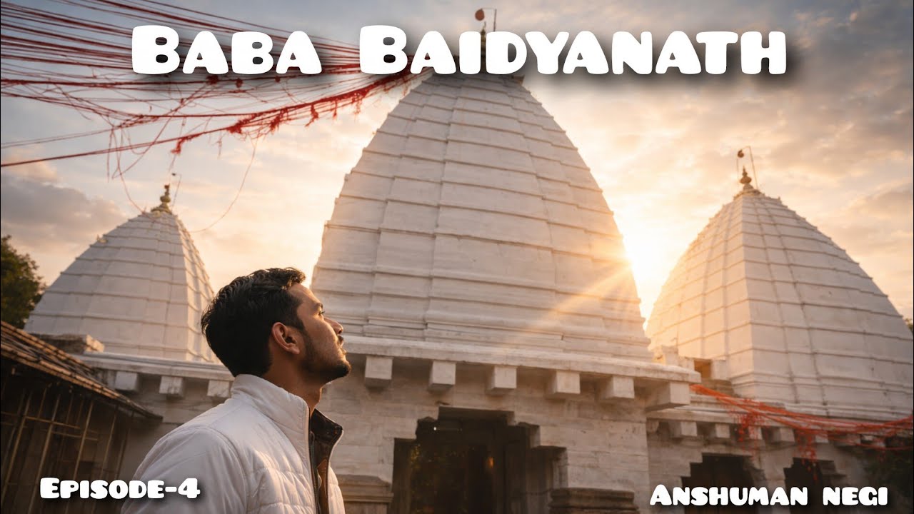12 Jyotirling & 4 Dham Yatra🚩 || BAIDHYANATH DHAM || EP-4 || Anshuman Negi