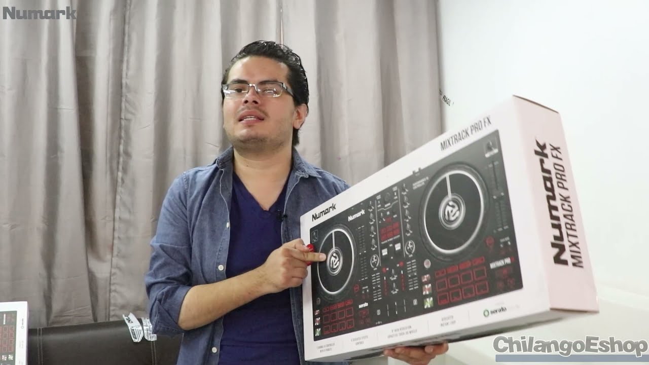 CONTROLADOR DJ NUMARK MIXTRACK PRO FX CHILANGOESHOP