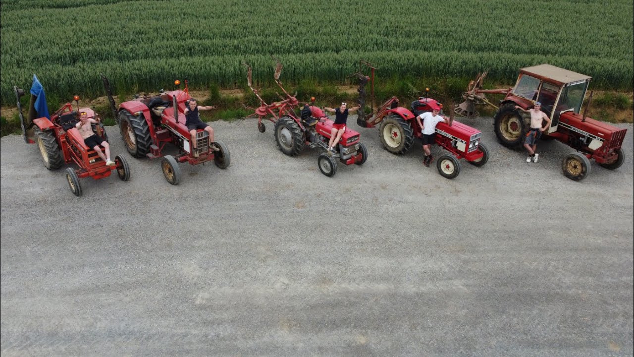 5 Ensembles d'époque sur un chantier de foin 🍀🚜