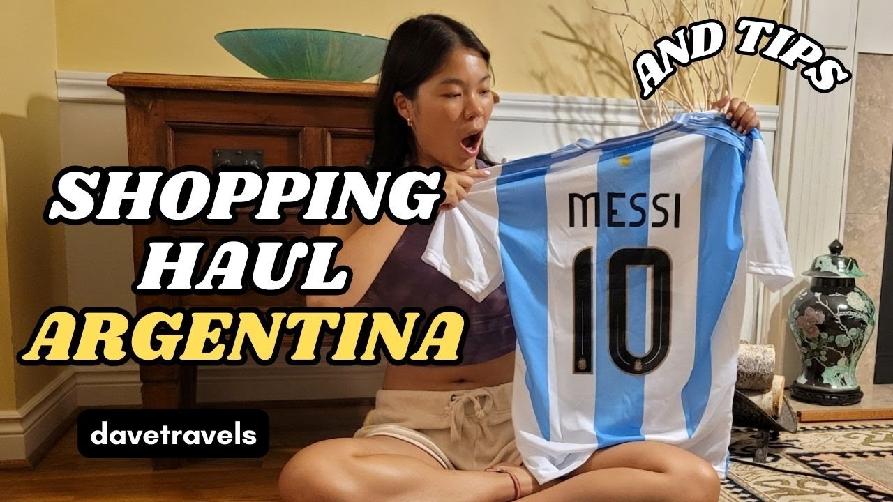 ARGENTINA SHOPPING HAUL and Tips #travel