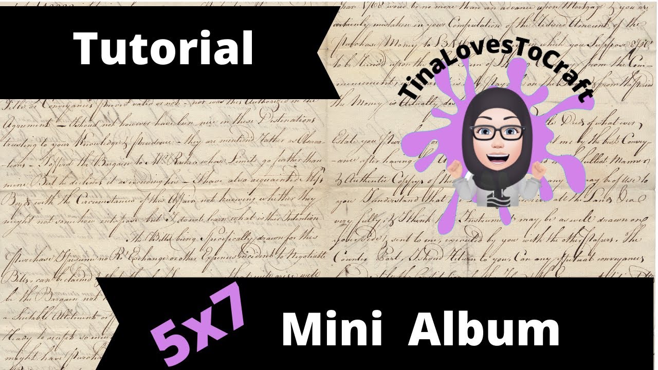 Start to Finish 5x7 Mini Album Tutorial
