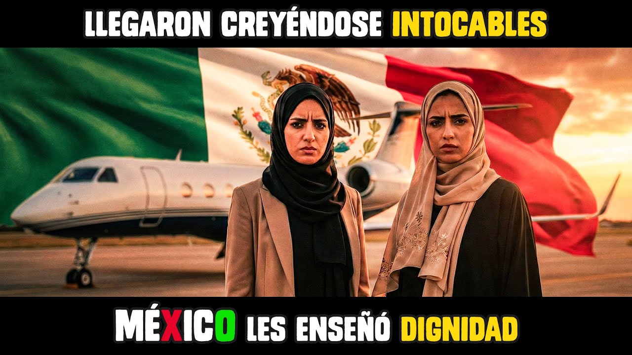 Al llegar a México estas DOS EMPRESARIAS ÁRABES recibieron algo INESPERADO que las dejó sin palabras
