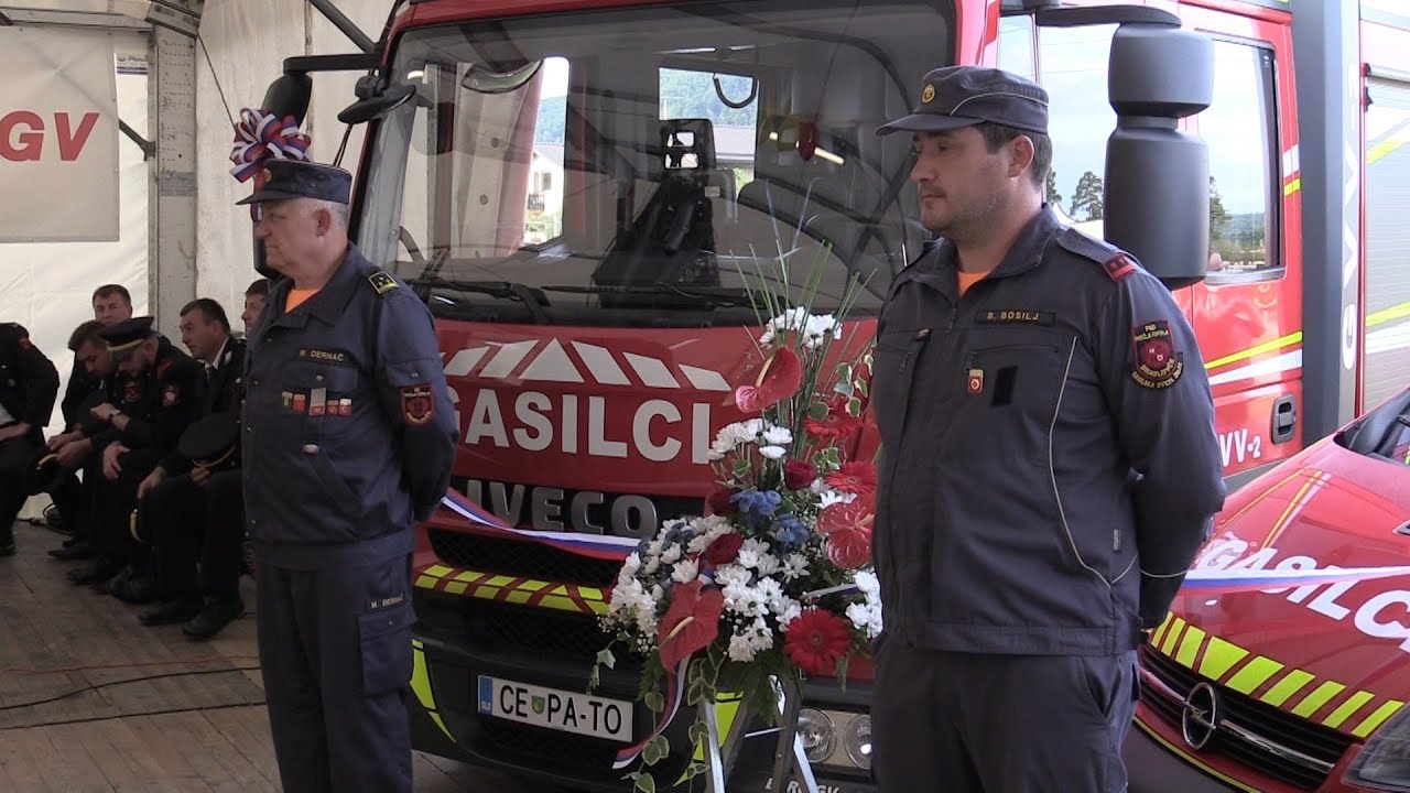 Novi gasilski vozili PGD Parižlje - Topovlje