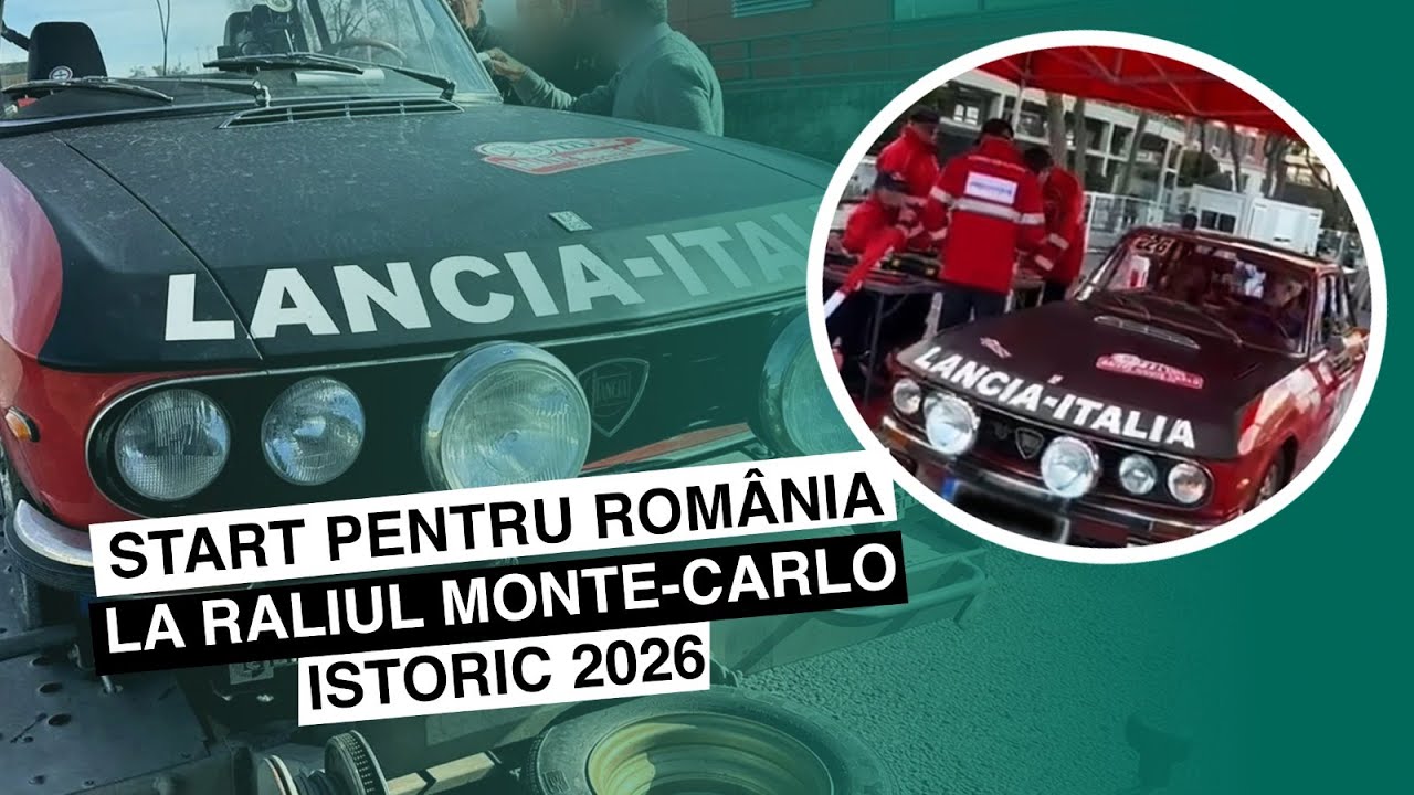 România a luat startul la Raliul Monte-Carlo Istoric 2026 | Mesajele echipajelor