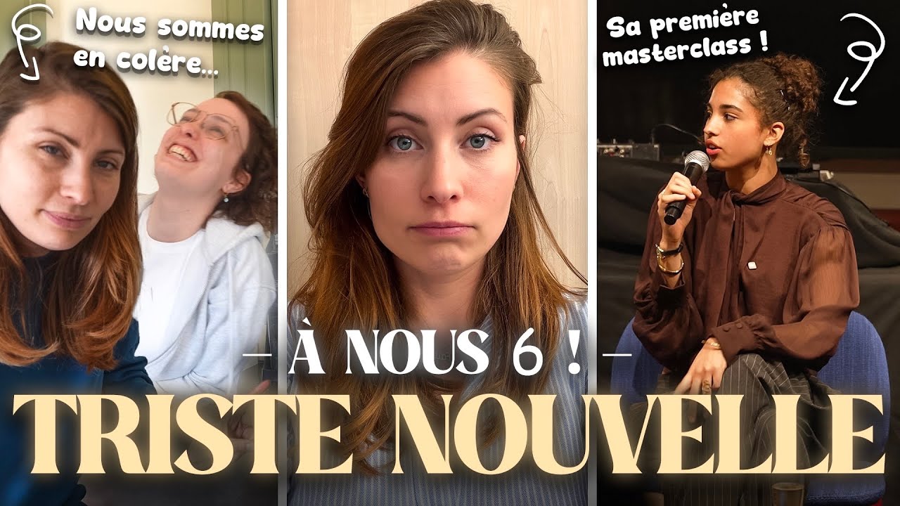 Une triste nouvelle &agrave; vous annoncer, la premi&egrave;re conf&eacute;rence de ma fille et coup de gueule de Nanny !