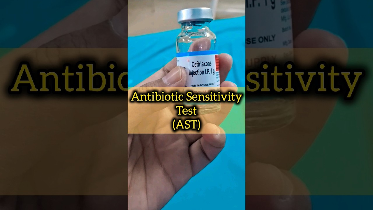 Antibiotic Sensitivity Test💉Intradermal Injection #shorts #ast #antibiotics #medical #nursing #aiims