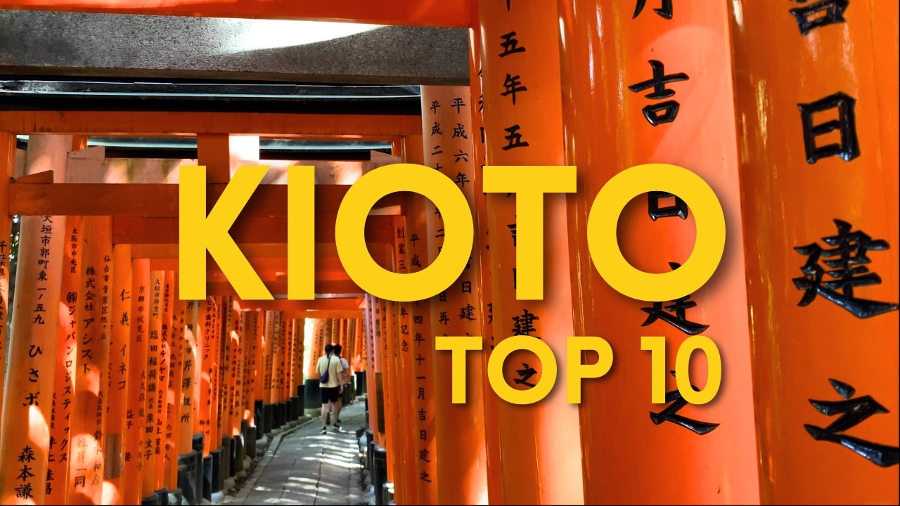 [JAPONIA] TOP 10 KIOTO - Jak zwiedzić Kioto w 3 dni | 4K