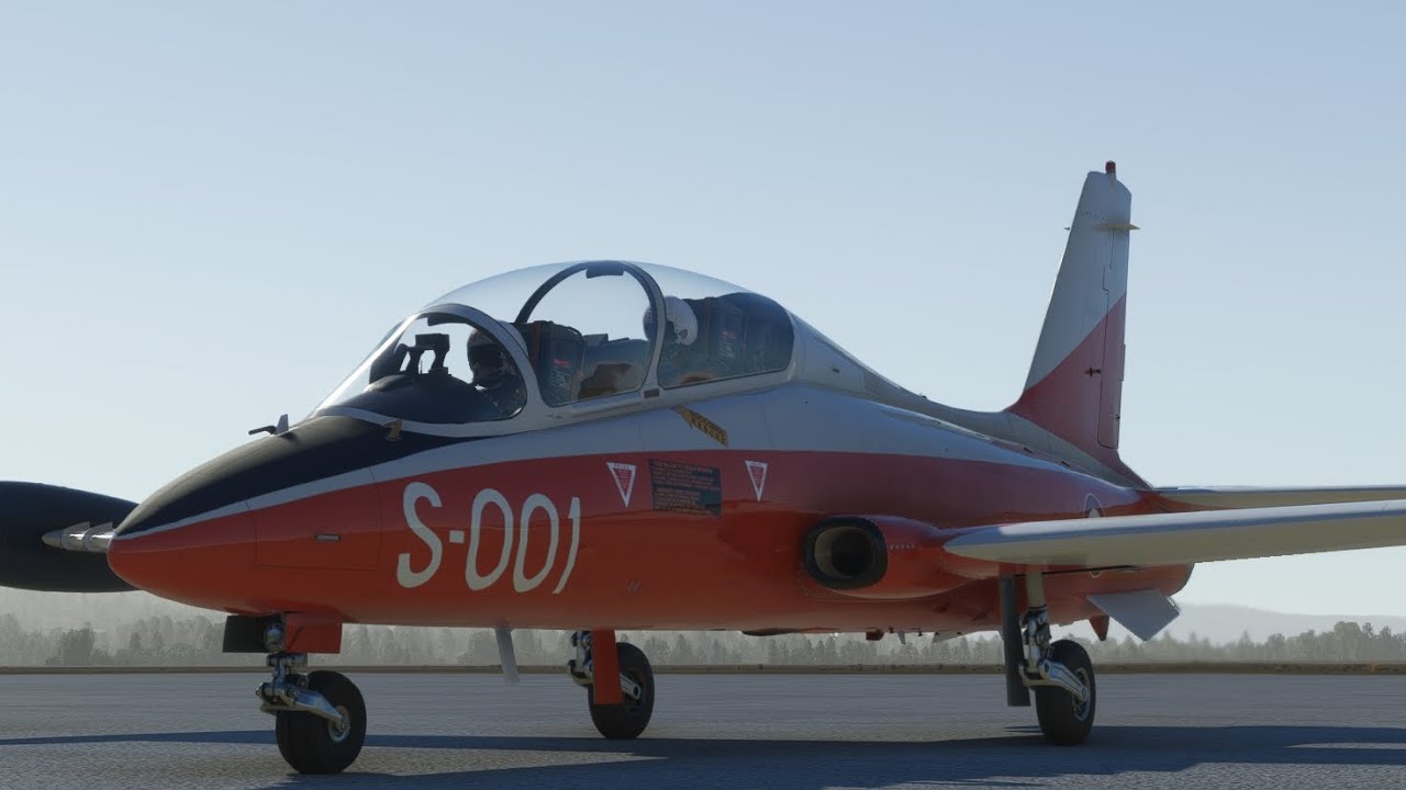 Flying the Mach Loop in the Aermacchi MB-339 in Microsoft Flight Simulator