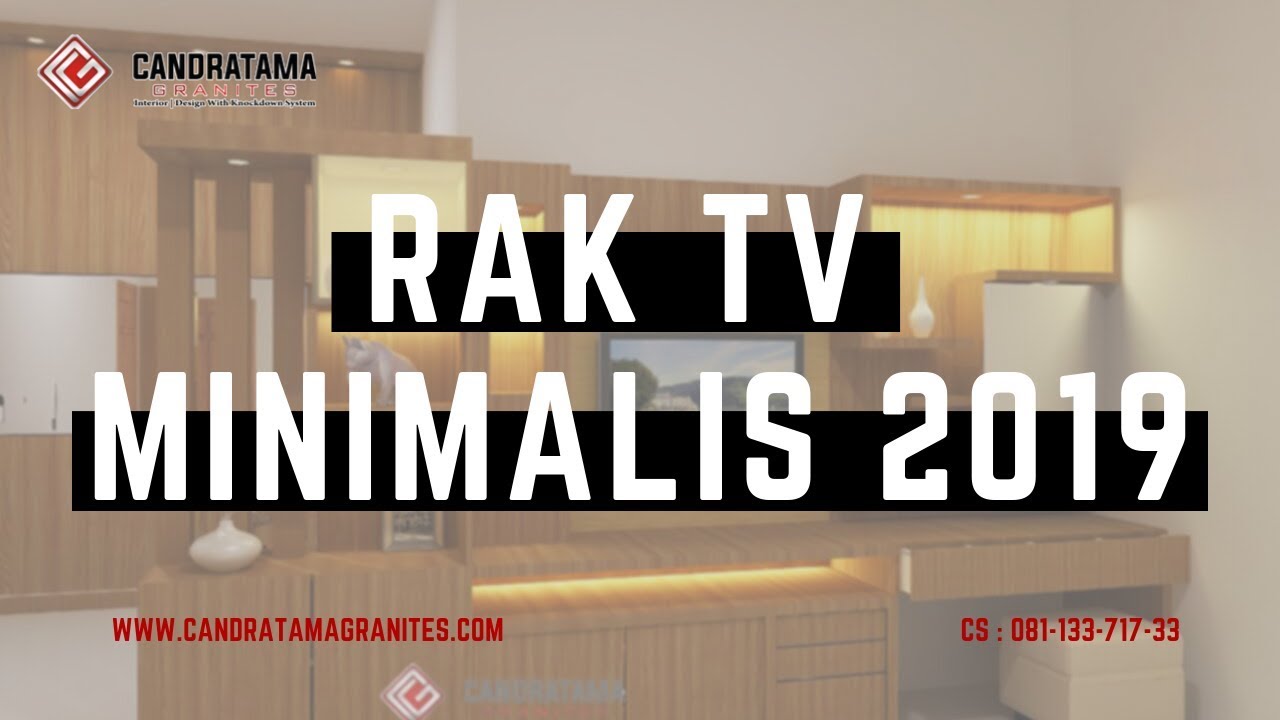 Rak TV Minimalis 2019 Kediri 08113371733 - Jasa Pembuatan Interior Kediri