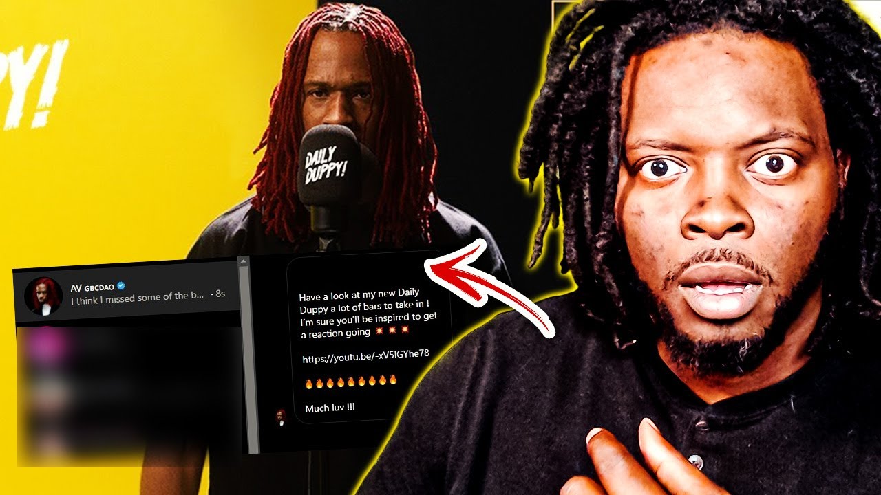 He ACTUALLY DM'D ME!! | Avelino - Daily Duppy | GRM Daily (Reaction)