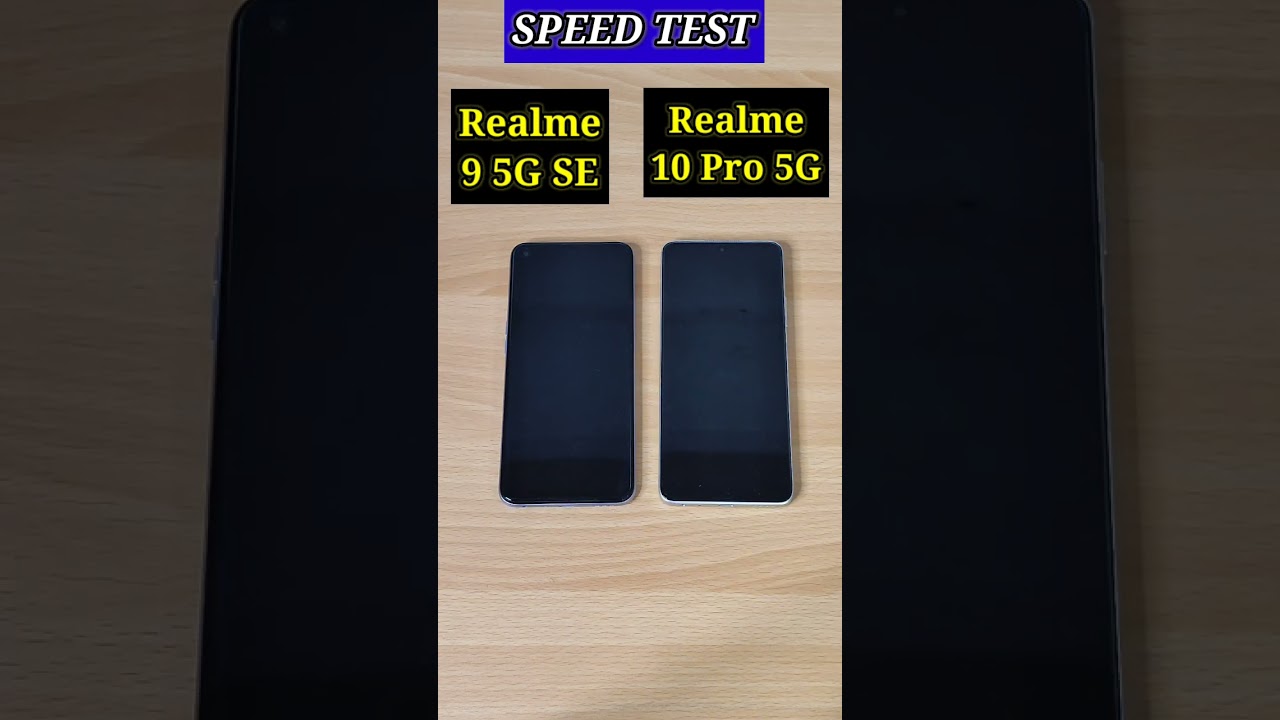Realme 10 Pro Vs Realme 9 5G Speed Edition Speed Test Comparison |
