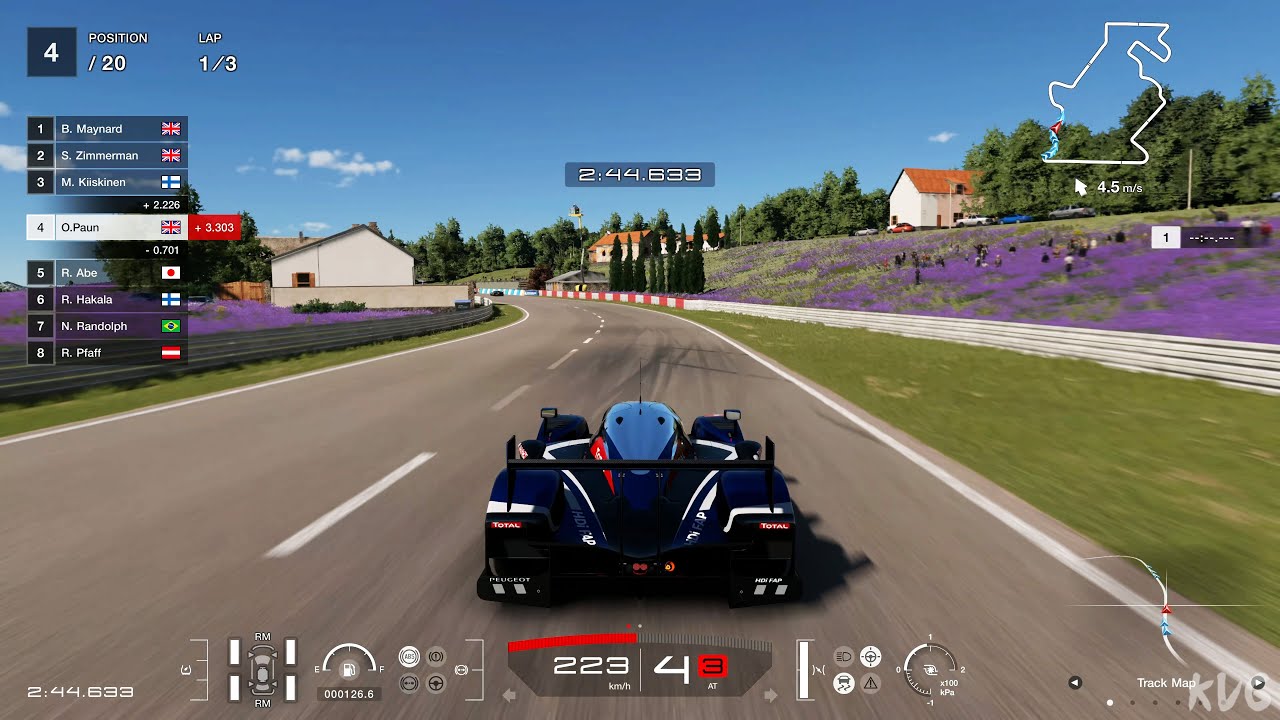 Gran Turismo 7 - Circuit de Sainte-Croix C - Gameplay (PS5 UHD) [4K60FPS]