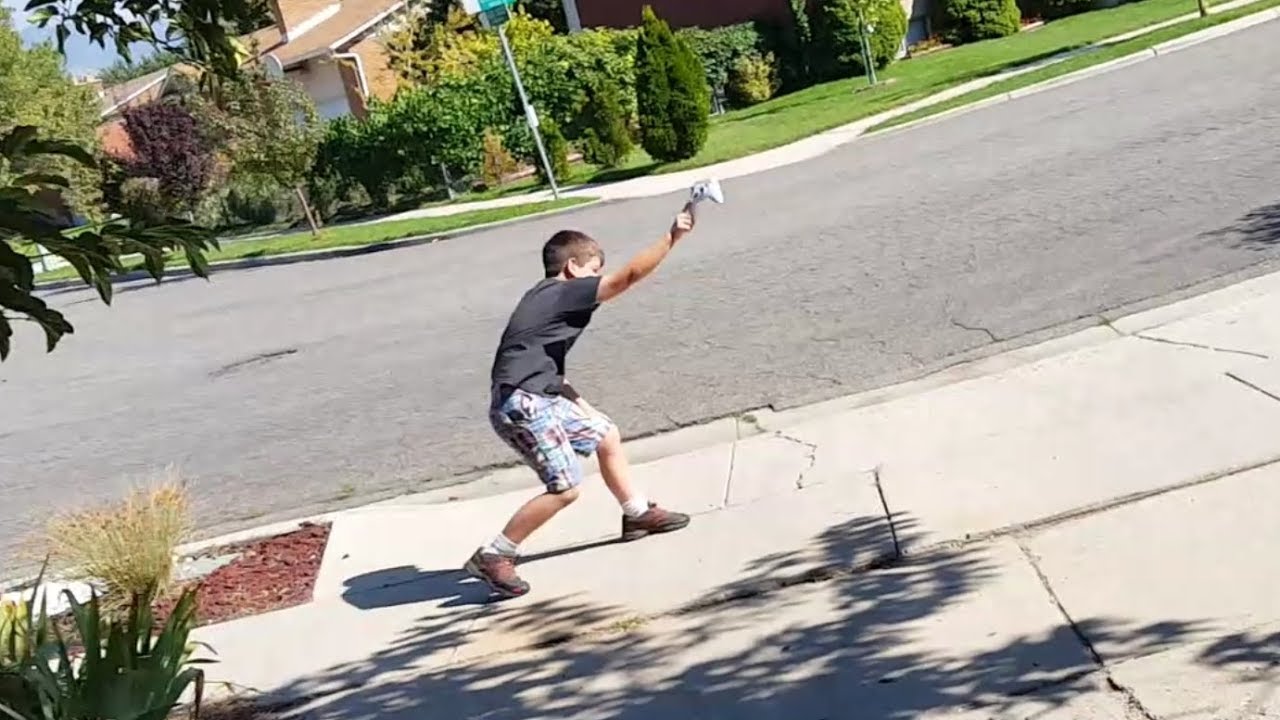 Kid Temper Tantrum Gets Xbox Controller Ran Over Cus He Didn't Want Sister To Play