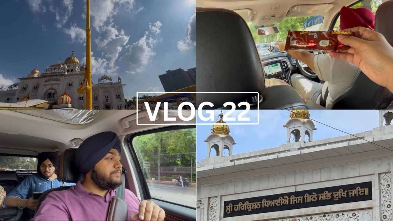 Darshan Karne aa gaye Gurudwara Bangla Sahib 🙏🏻❤️ | Thank you all for all the support 🙏🏻