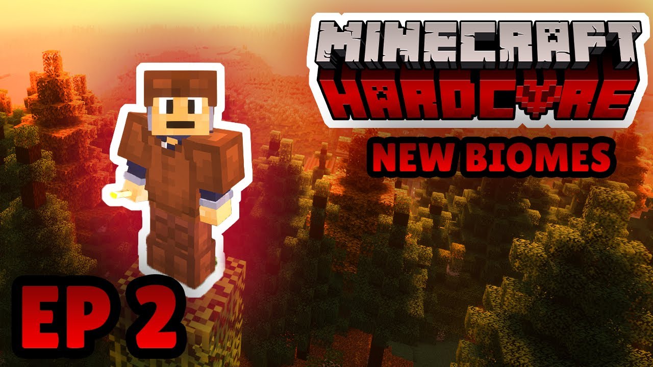 I SURVIVED EP 2 HARDCORE - MODDED NEW BIOMES MINECRAFT (With My Brother)