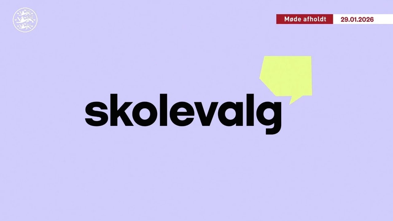 Folketinget Skolevalg 2026 (Danish School Election) Intro/On-Air Identity