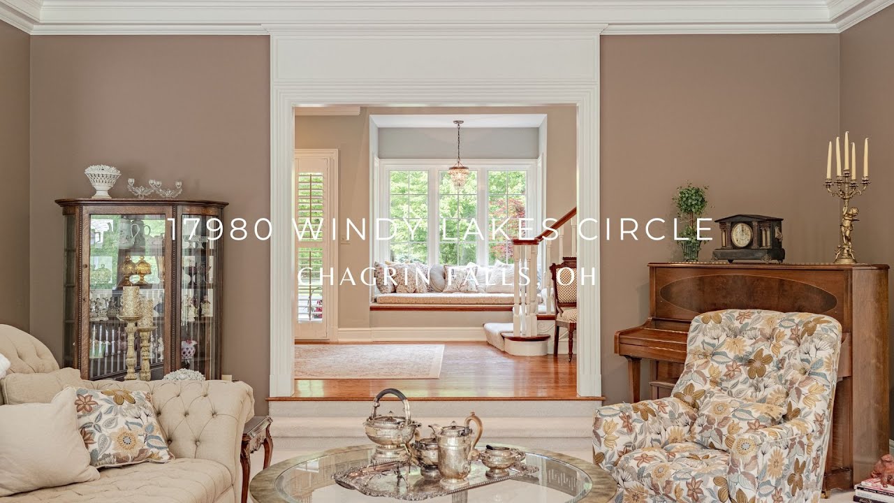 A Chagrin Falls Luxury Estate | Tennis Court, Finished Lower Level & Stunning Entertainer&rsquo;s Deck