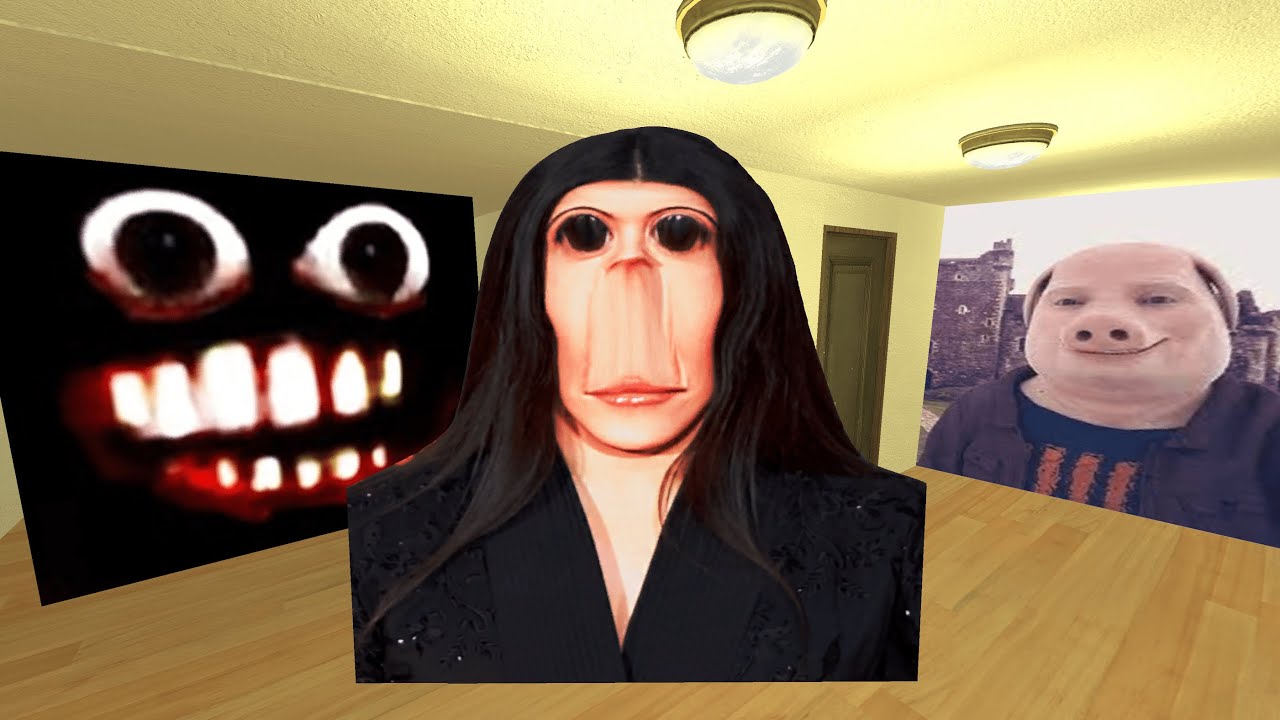 Rosalia Bizcochito, Scary Face And John Pork Nextbot Gmod