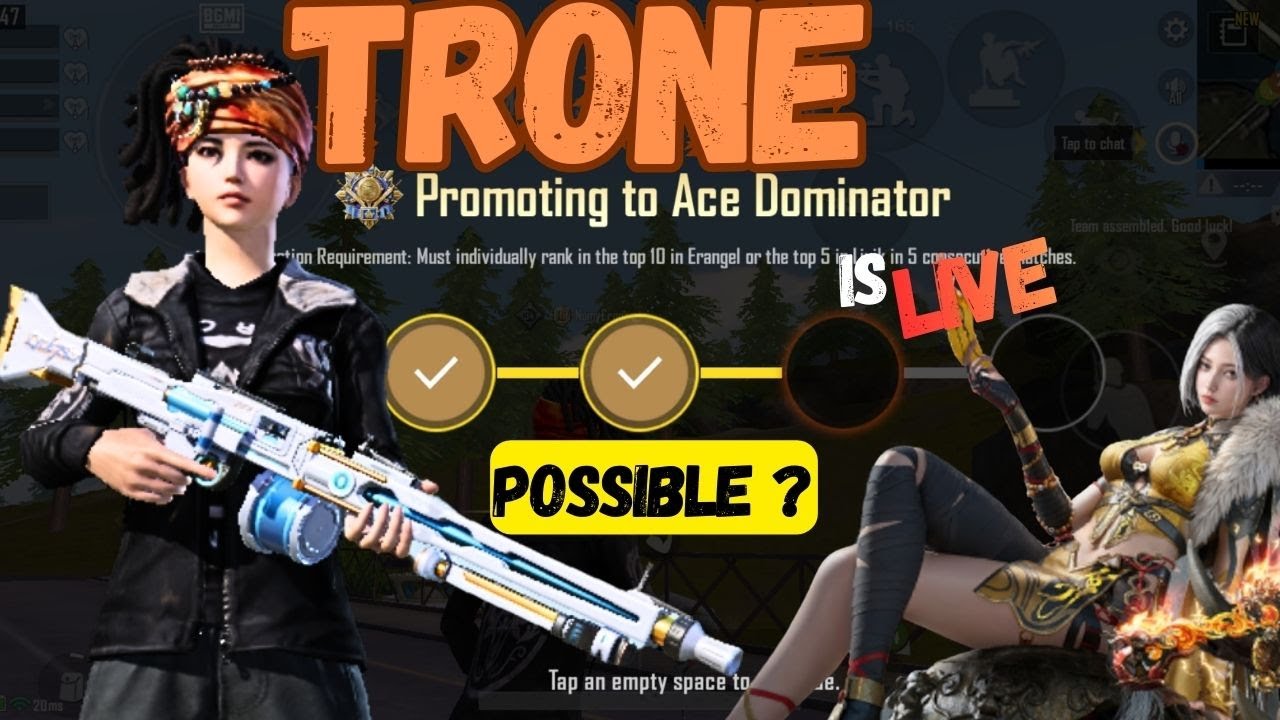 Promotion  Rank Push | Full Domination BGMI Live streaming | LOQ|@trongaminglive