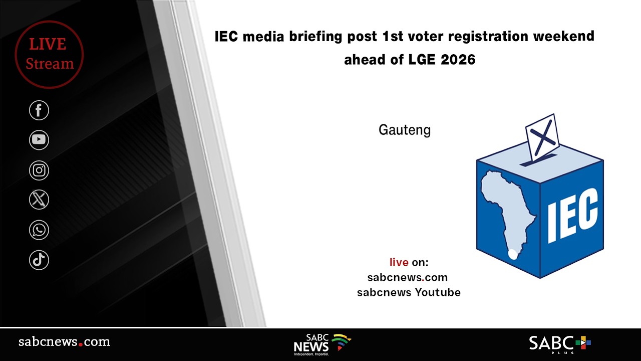 IEC media briefing post 1st voter registration weekend for upcoming LGE 2026