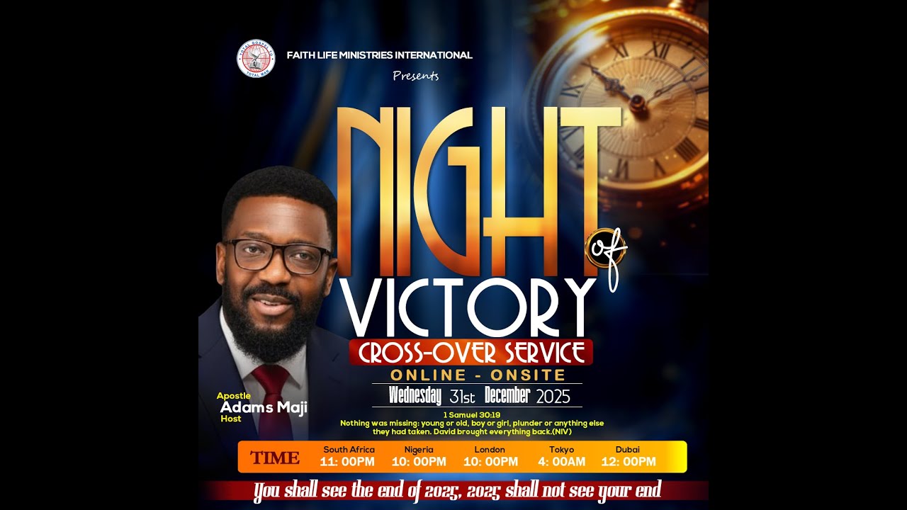 Night of Victory // 31 December 2025 // Cross Over Night