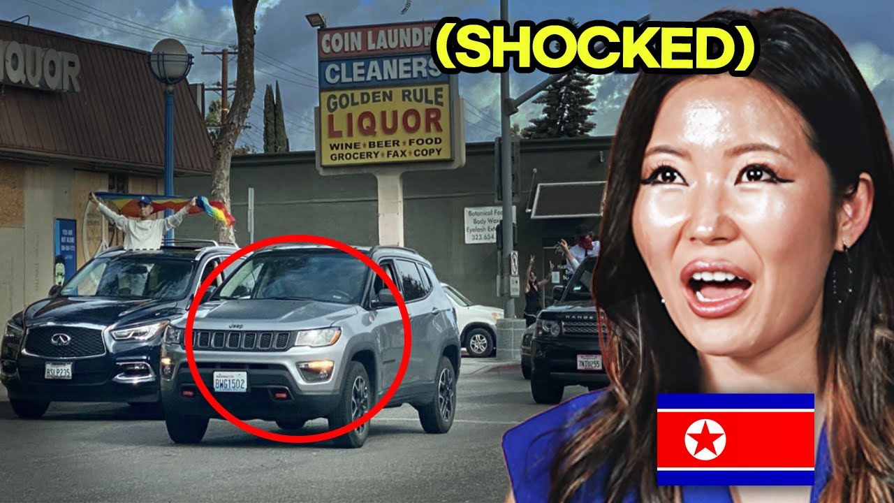 North Korean Girl SHOCKED on USA Streets for the FIRST Time!