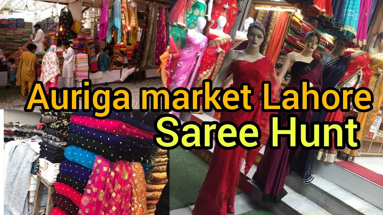saree Hunt || Auriga market ka visit || saree K liy best shop milgai🤩#shaadivlog