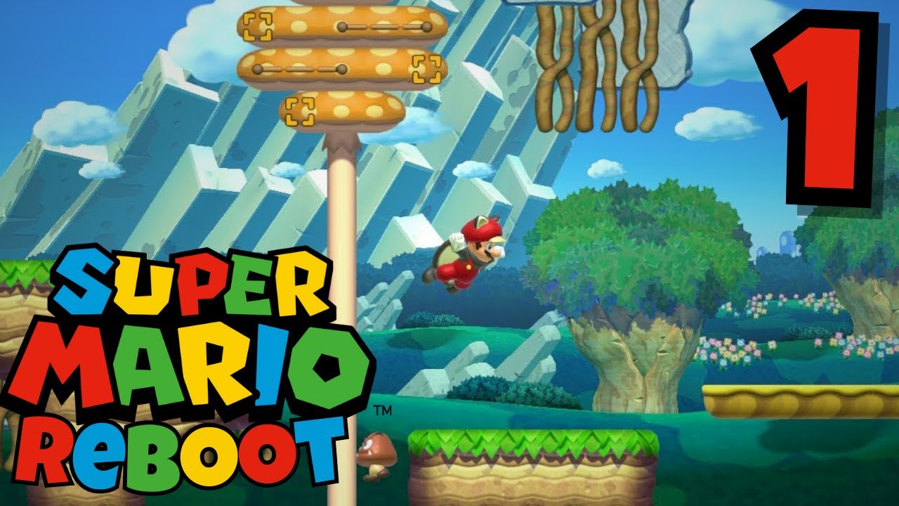 Super Mario Reboot Playthrough - Part 1 // SMM2 Super World