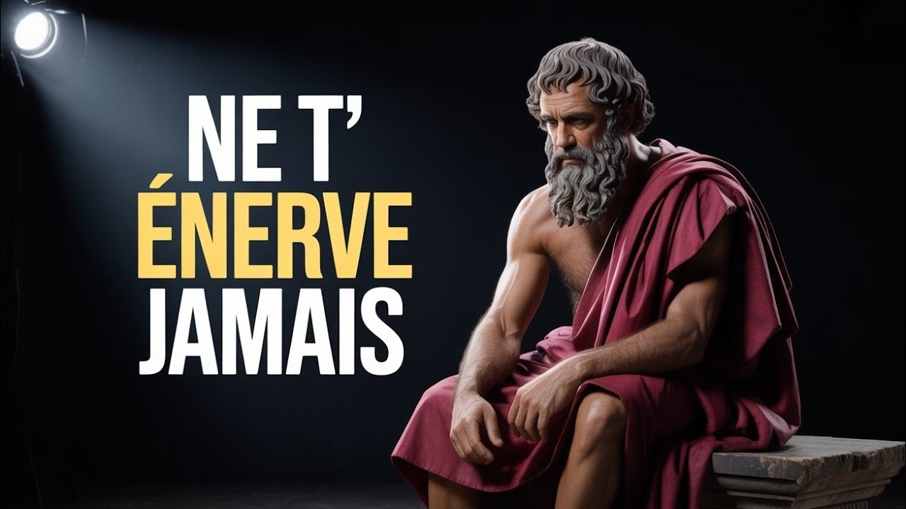 Fais CECI et tu ne te METTRAS JAMAIS en COLÈRE ni ne SERAS IRRITÉ par RIEN ni par PERSONNE