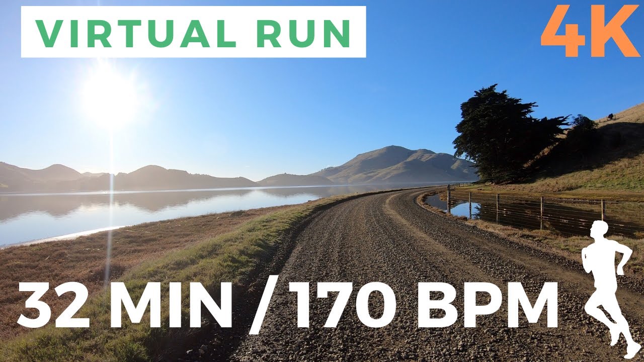 Virtual Running Videos | 32 Minute Virtual Run For Treadmill 4K | Virtual Exercise Video | 170 BPM