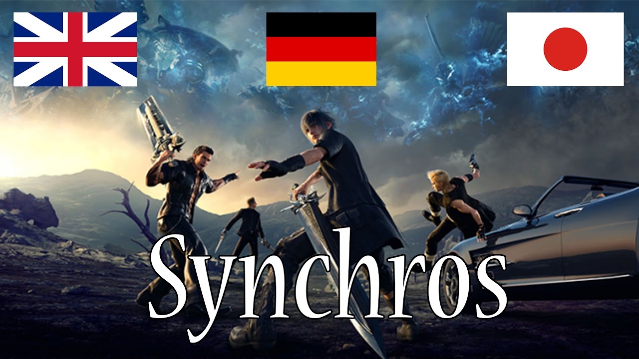 Final Fantasy XV Sprachvergleich Englisch / Deutsch / Japanisch