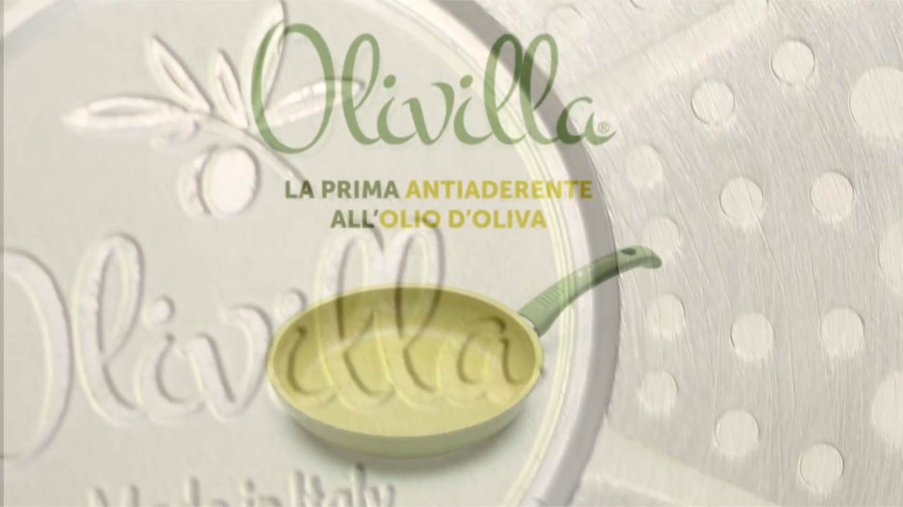 Olivilla: la prima antiaderente all'olio d'oliva, completamente italiana