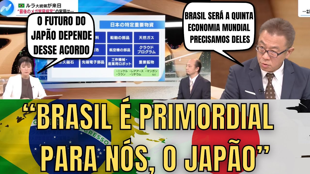 Japão Reconhece: O Futuro Econômico Passa Pelo Brasil!