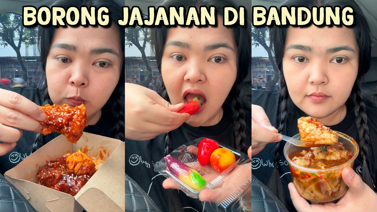 BORONG SEMUA JAJANAN DI CFD KOTA BANDUNG!! - TIKTOK LORD JAJAN OFFICIAL KULINER JAJANAN