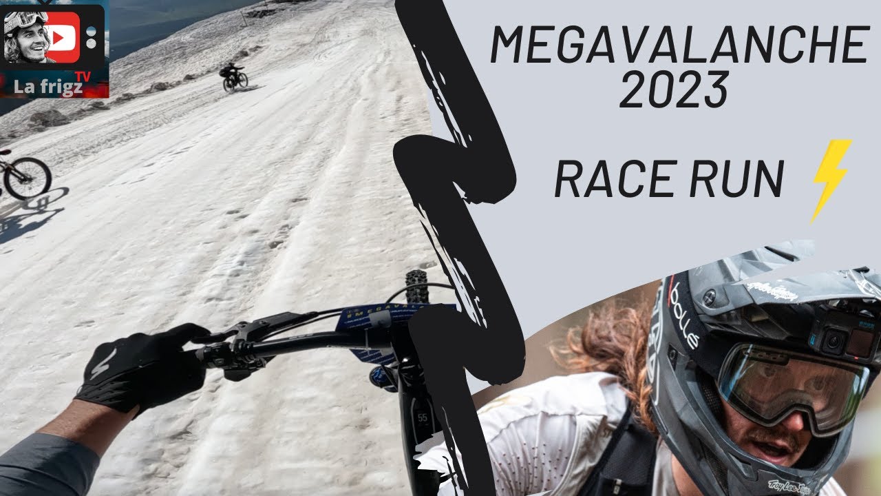 MEGAVALANCHE FULL RUN 🔥 ALPES D'HUEZ 2023 Ebike ⚔️ Epic battle for the podium
