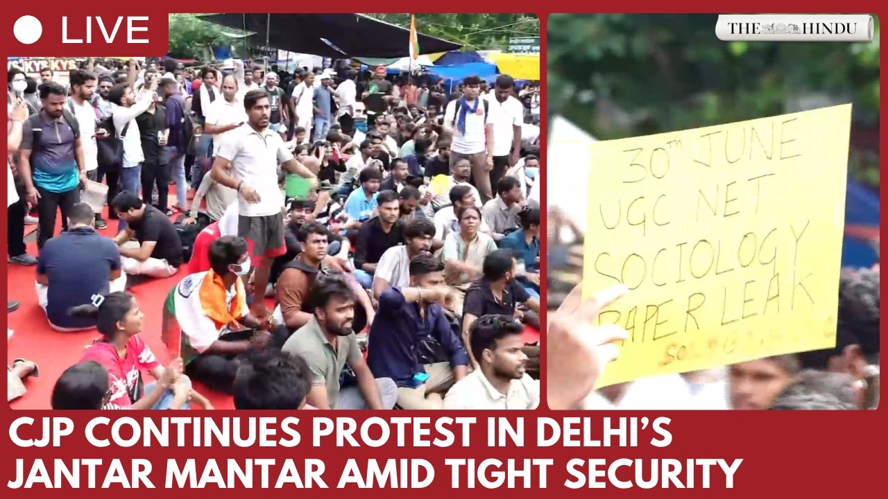 Security tightened at Jantar Mantar ahead of CJP protest