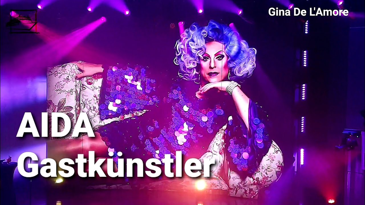 AIDA Gastkünstlerin / GINA DE L' AMORE / Zwei in Eins