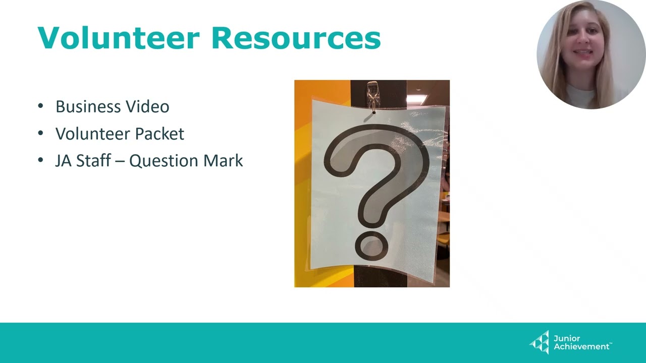 BizTown Volunteer Training