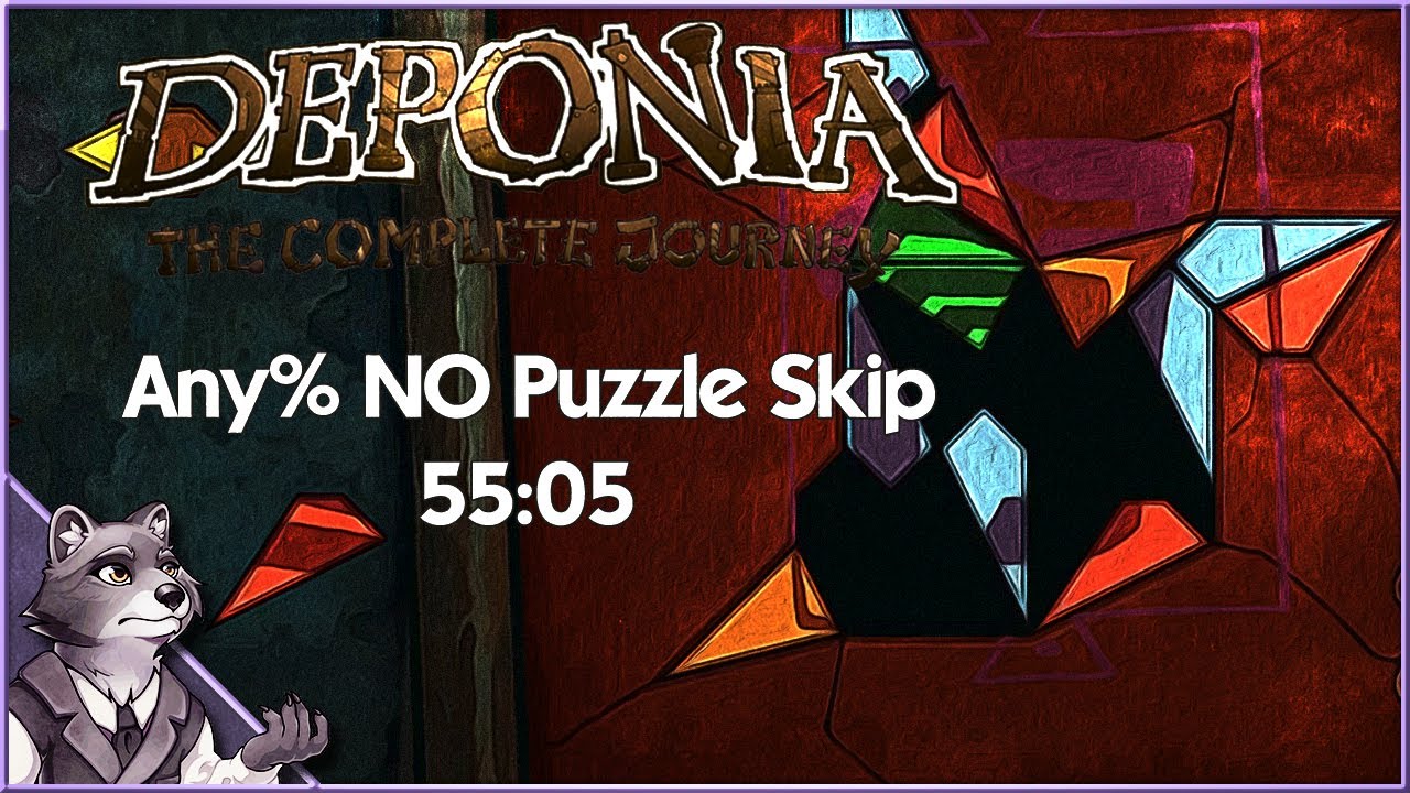 Deponia - The Complete Journey - Speedrun - Any% No Puzzle Skip 55:05 [WR]