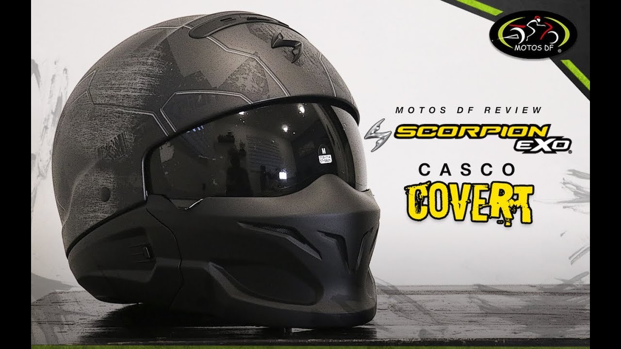 Casco Scorpion Covert - MOTOS DF