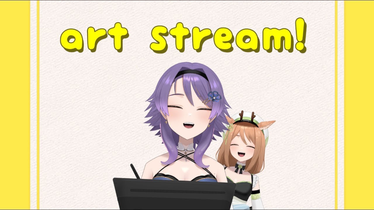 Making Commission Samples #vtuber #art