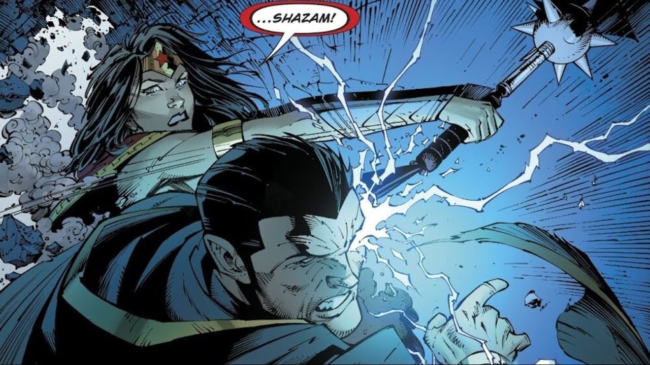 Wonder Woman Humbles Black Adam
